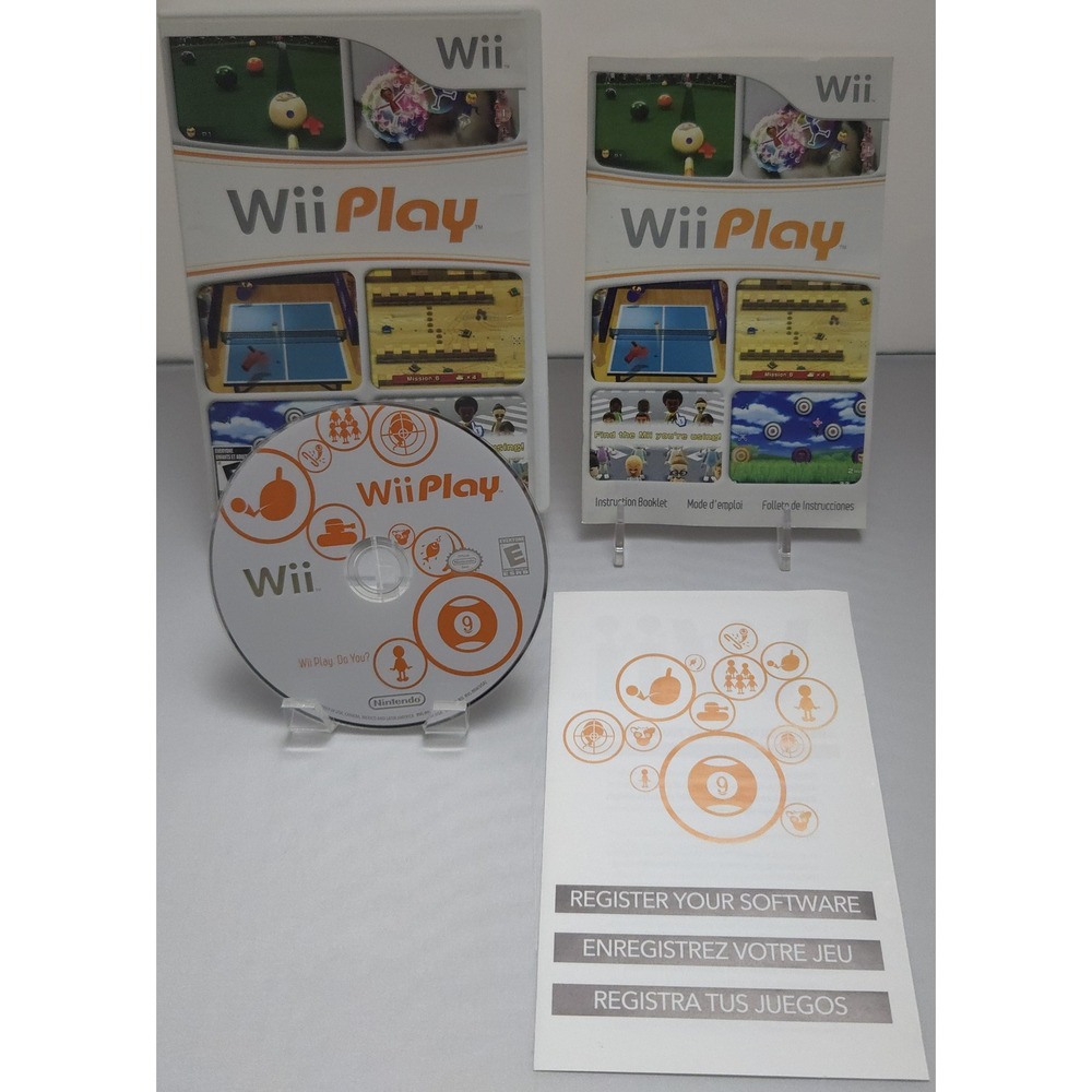 Wii Play - Nintendo Wii - CIB - Manual & Insert Included - Tested - Working - Picture 1 of 13